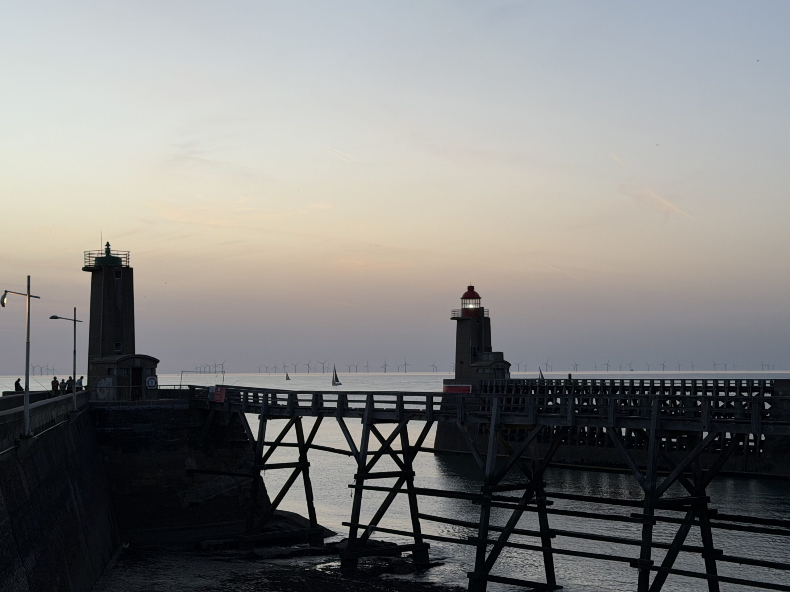 Port de Fécamp : point d&rsquo;avancement des estacades
