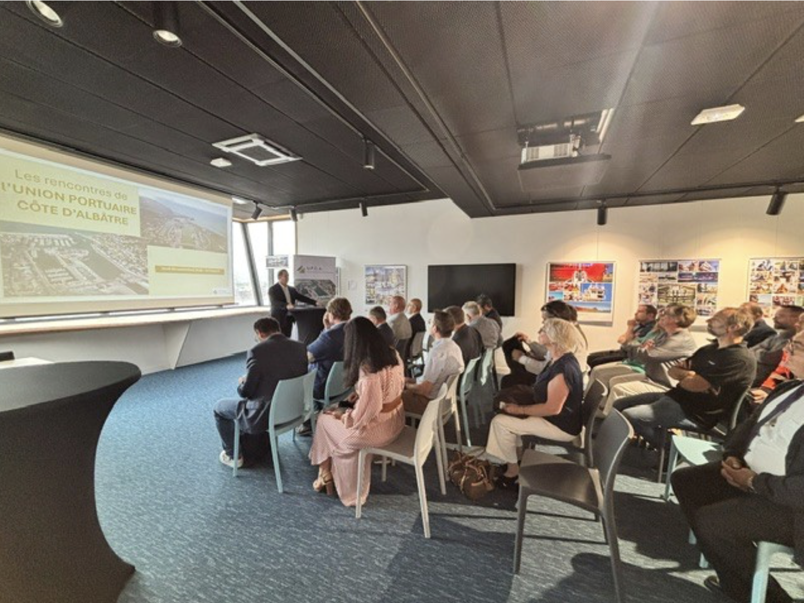 Le Syndicat Mixte des Ports de la Seine-Maritime a accueilli les Rencontres de l&rsquo;UPCA au Port Center du Tréport